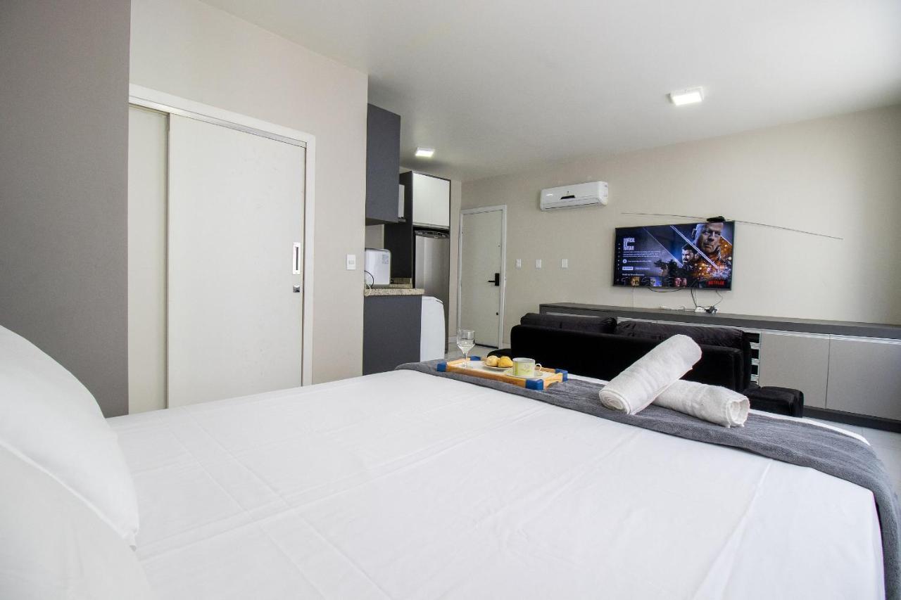 Pos25B - Climatizado, Tv Smart, Garagem, Wi-Fi Apartman Balneário Camboriú Kültér fotó